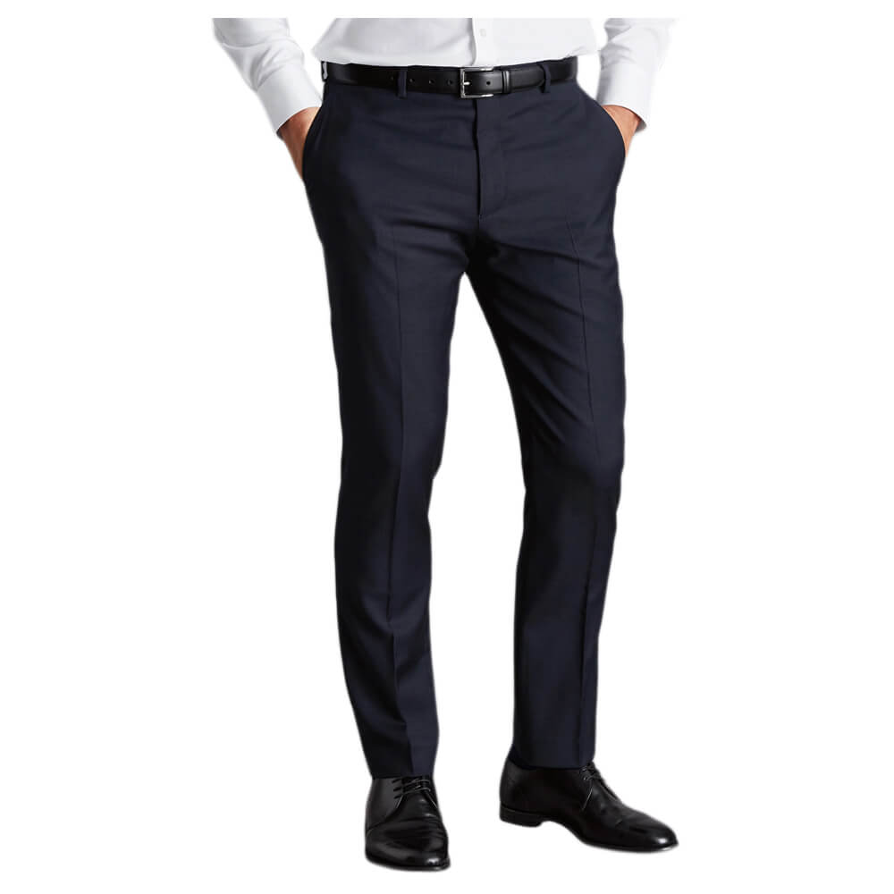 Charles Tyrwhitt Natural Stretch Twill Suit Trousers | Jarrold, Norwich