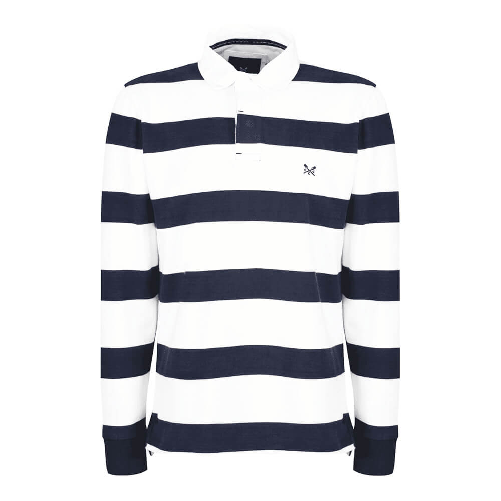 Crew Clothing Long Sleeve Striped Rugby Shirt | Jarrold, Norwich