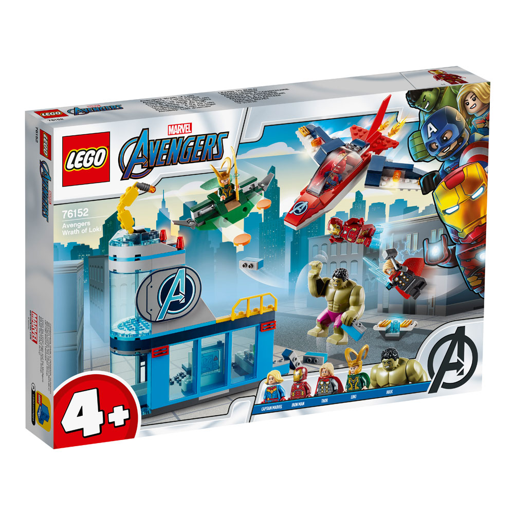 Lego Super Heroes Marvel Avengers Wrath of Loki 76152 Set ...