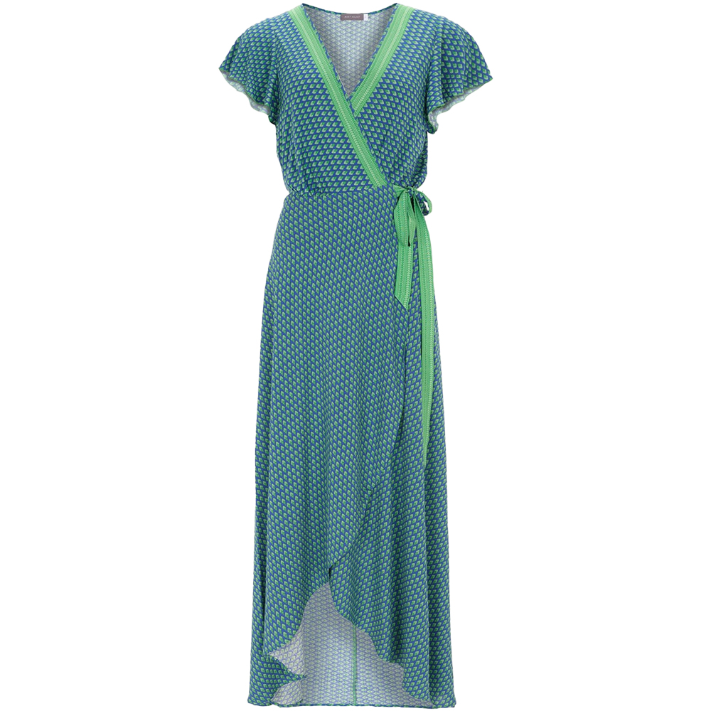 Mint Velvet Madeline Print Wrap Midi Dress | Jarrold, Norwich