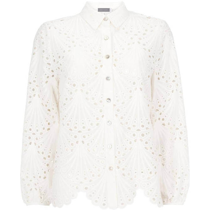 Mint Velvet White Broderie Anglaise Shirt | Jarrold, Norwich