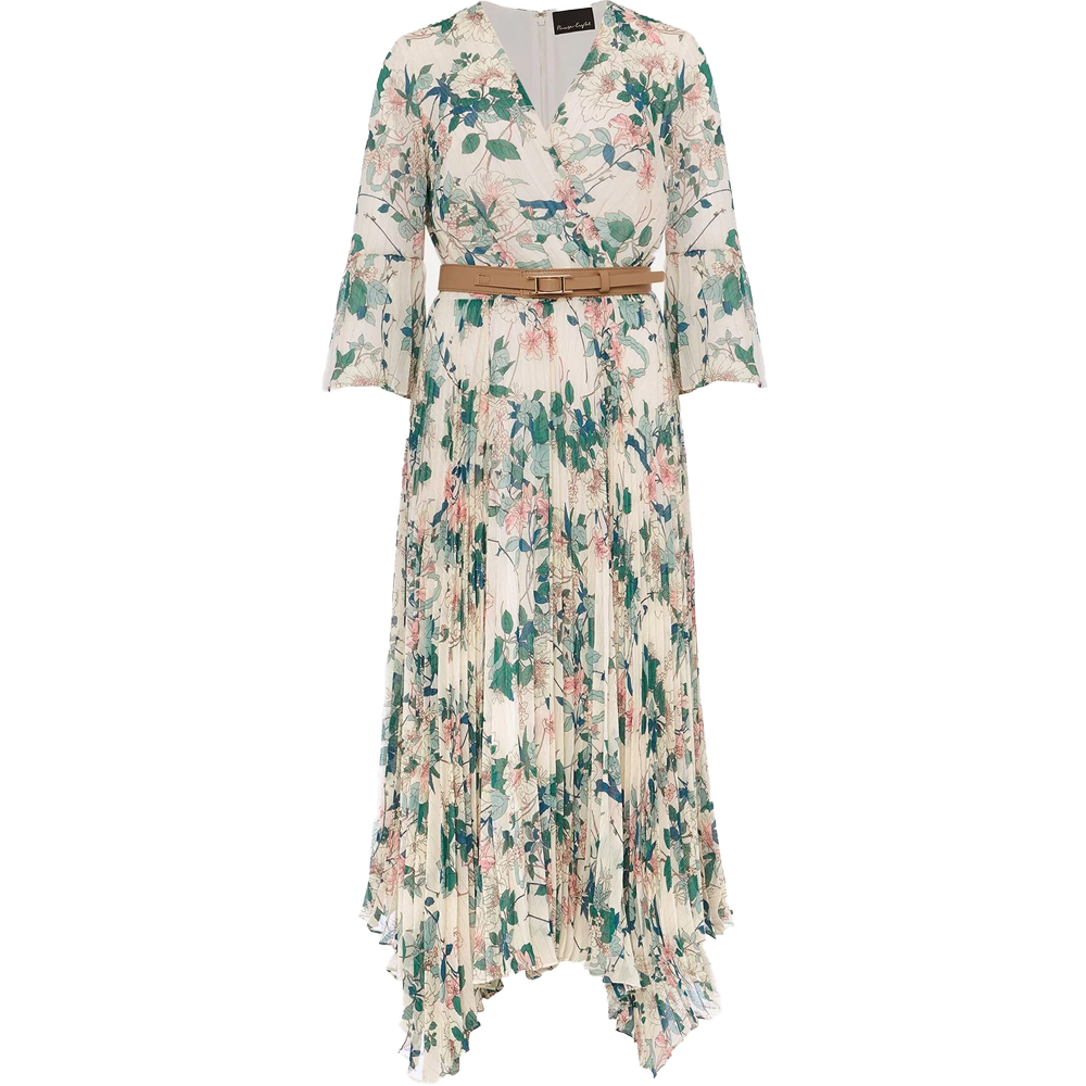Phase Eight Dani Floral Pleated Midi Dress | Jarrold, Norwich
