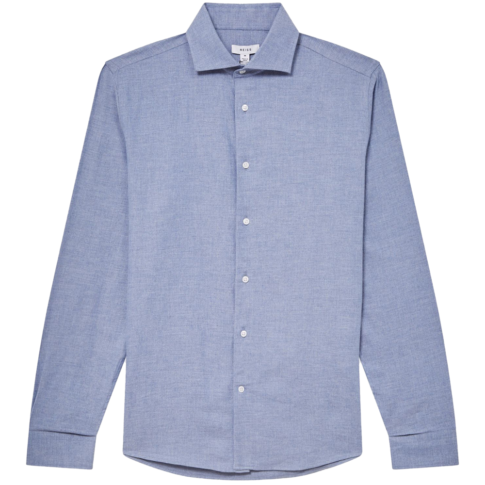 REISS BELIEF Slim Fit Flannel Shirt | Jarrold, Norwich