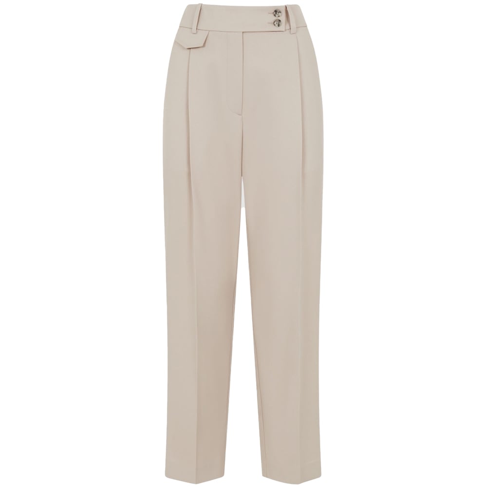 REISS RIVER High Rise Cropped Tapered Trousers | Jarrold, Norwich