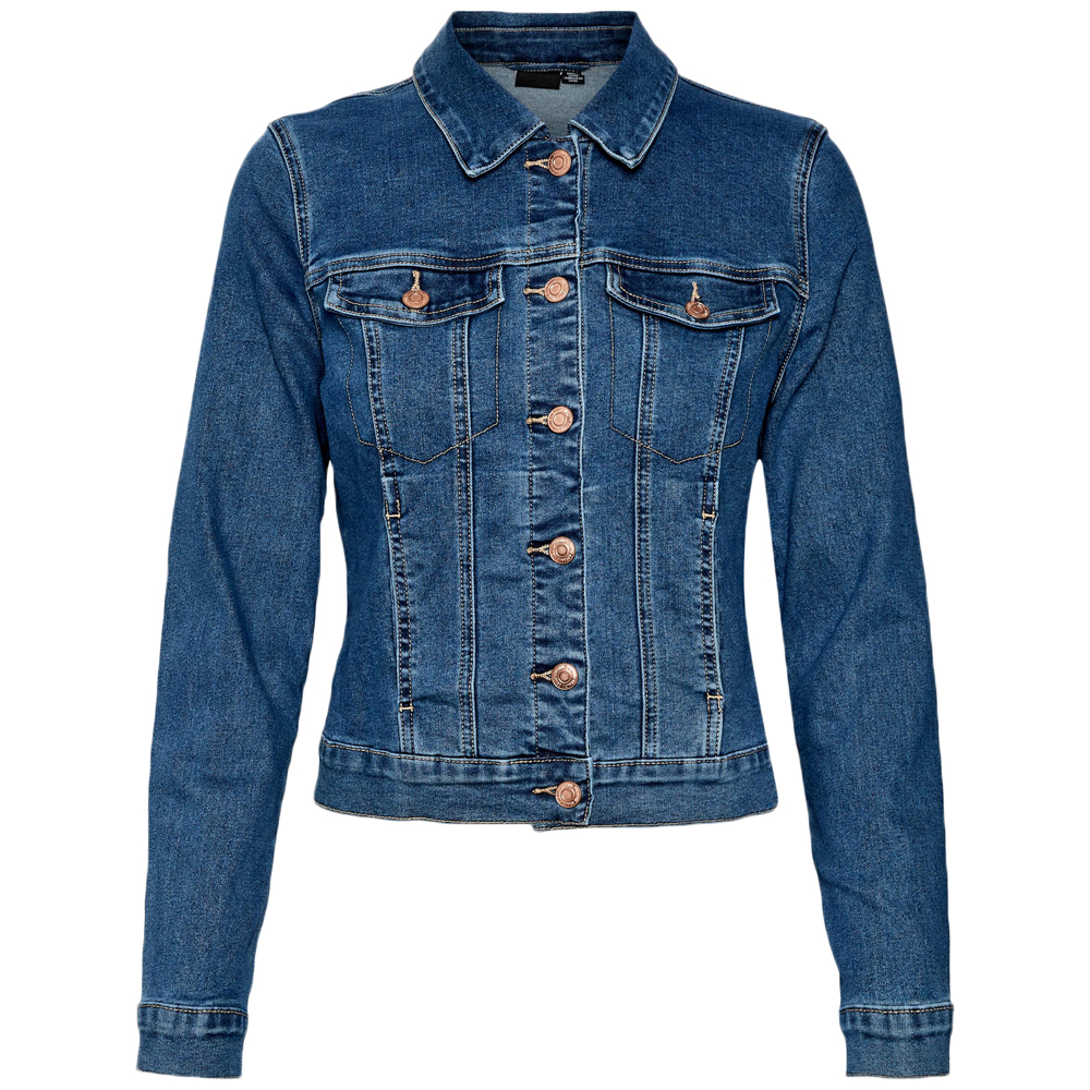 Vero Moda Luna Slim Denim Jacket | Jarrold, Norwich