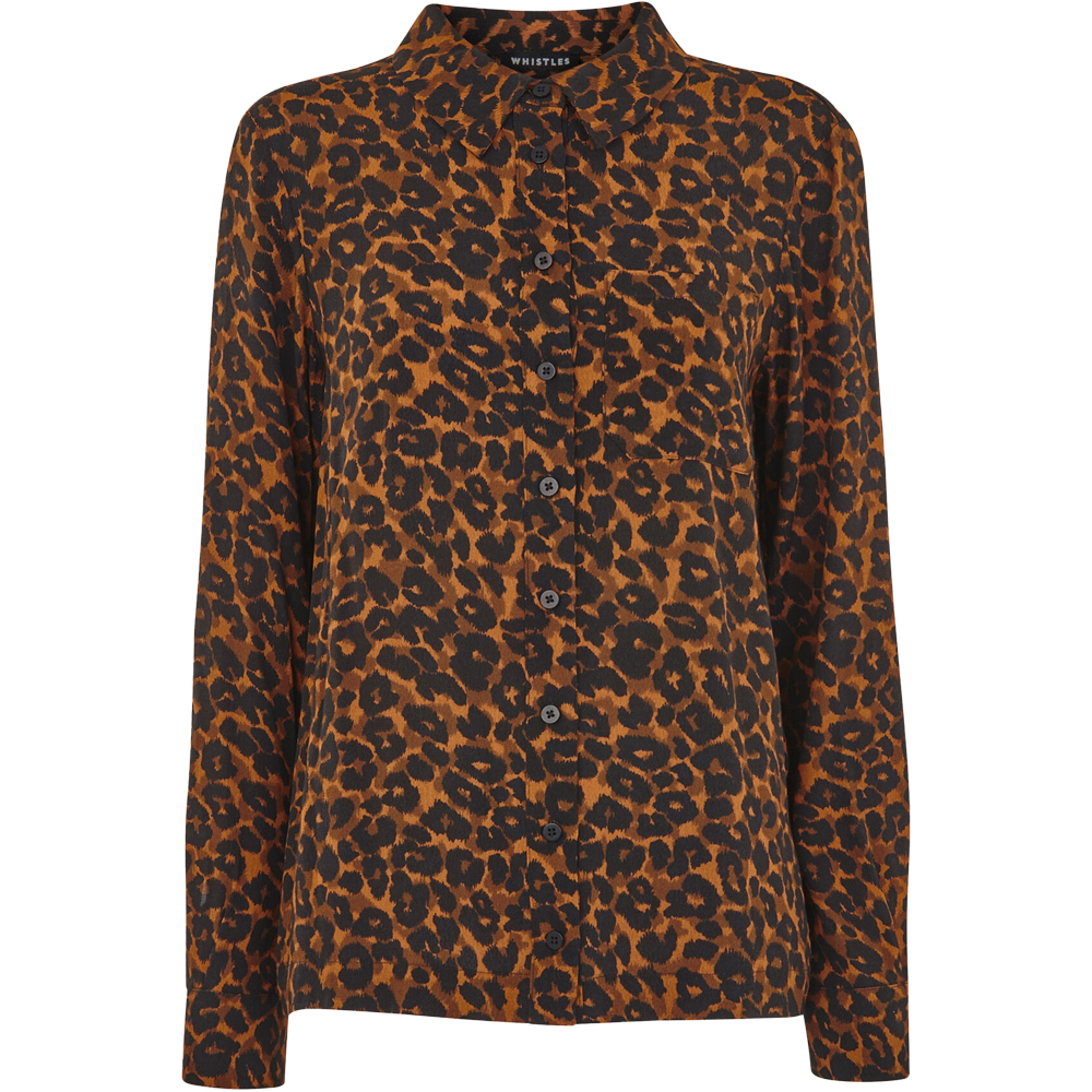 Whistles Classic Leopard Print Shirt | Jarrold, Norwich