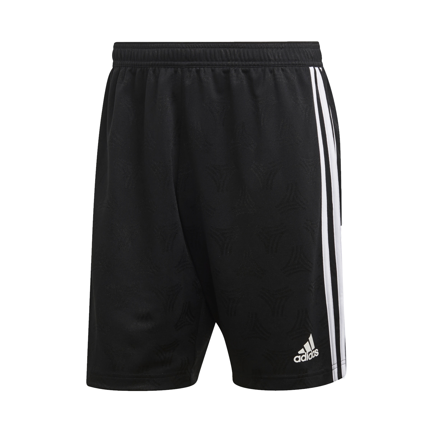 Adidas Men's TAN Jacquard Football Shorts- Black | Jarrold, Norwich