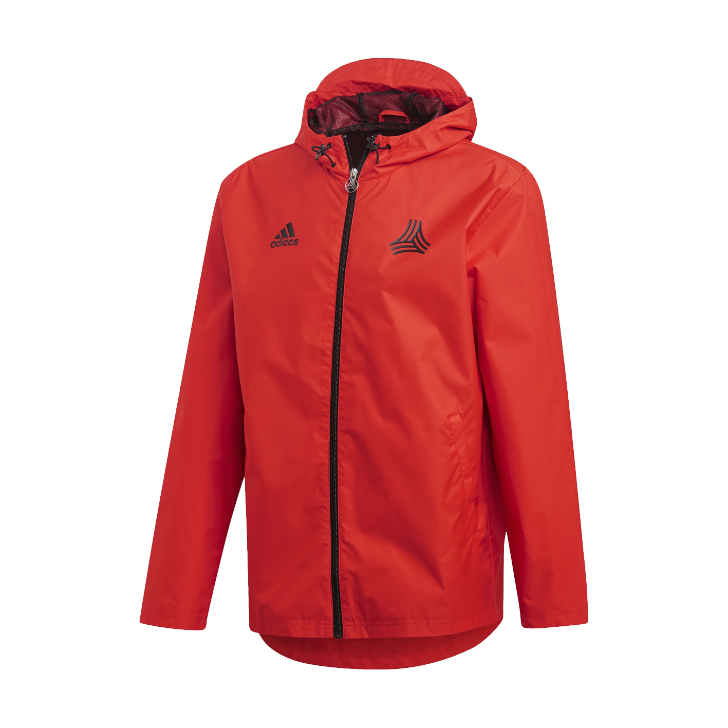 Adidas Men's TAN Football Windbreaker Jacket - Red | Jarrold, Norwich